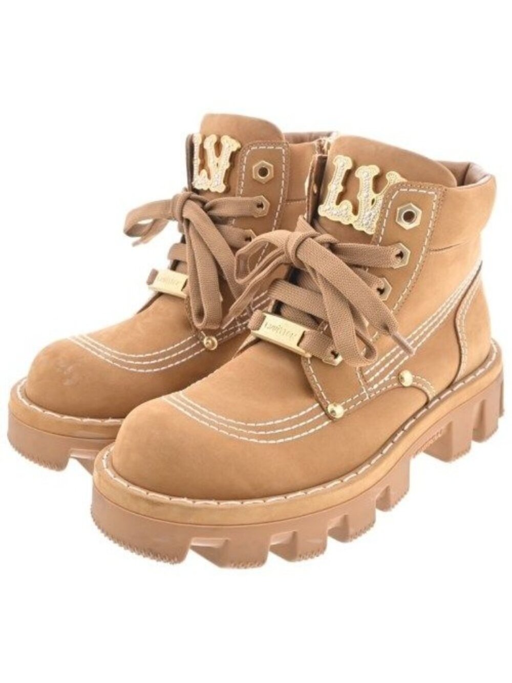 Louis Vuitton Boots Beige
